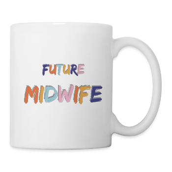 Soutien à la grossesse Doula Naissance future sage-femme - Mug blanc - blanc - Droite