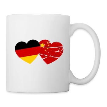 L’amitié germano-chinoise - Mug blanc - blanc - Droite