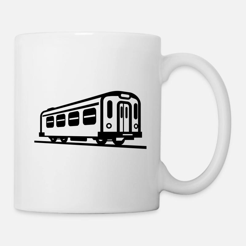 U-Bahn - Tasse - Weiß