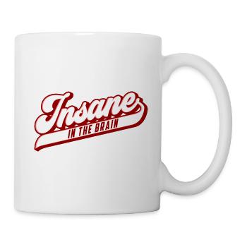 Insane | Farben änderbar | Zelebriere den Wahnsinn - Tasse - Weiß - Rechts