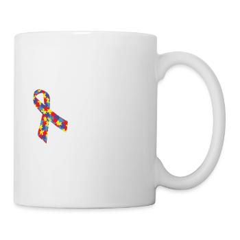 Un enseignant accéléré choisit d’inclure un thérapeute ABA - Mug blanc - blanc - Droite
