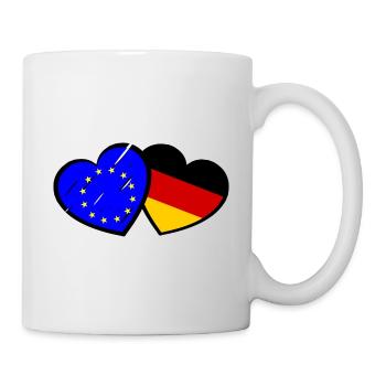 Liebe zur Europawahl - Tasse - Weiß - Rechts