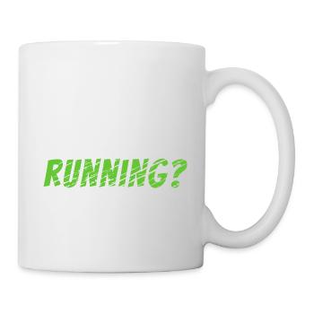 Läuft Ihr Kühlschrank? - Tasse - Weiß - Rechts