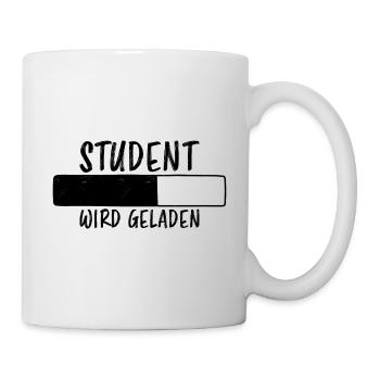 Student Spruch Uni Universität Student Geschenk - Tasse - Weiß - Rechts