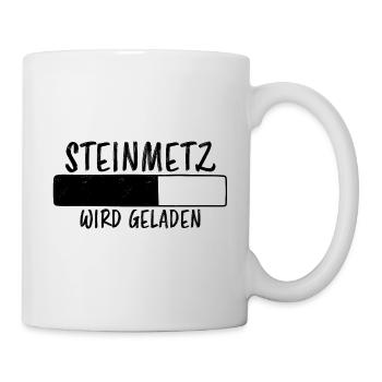 Steinmetz Spruch Beruf Lustiges Steinmetz Geschenk - Tasse - Weiß - Rechts