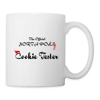 Testeur officiel de biscuits - Mug blanc - blanc - Droite