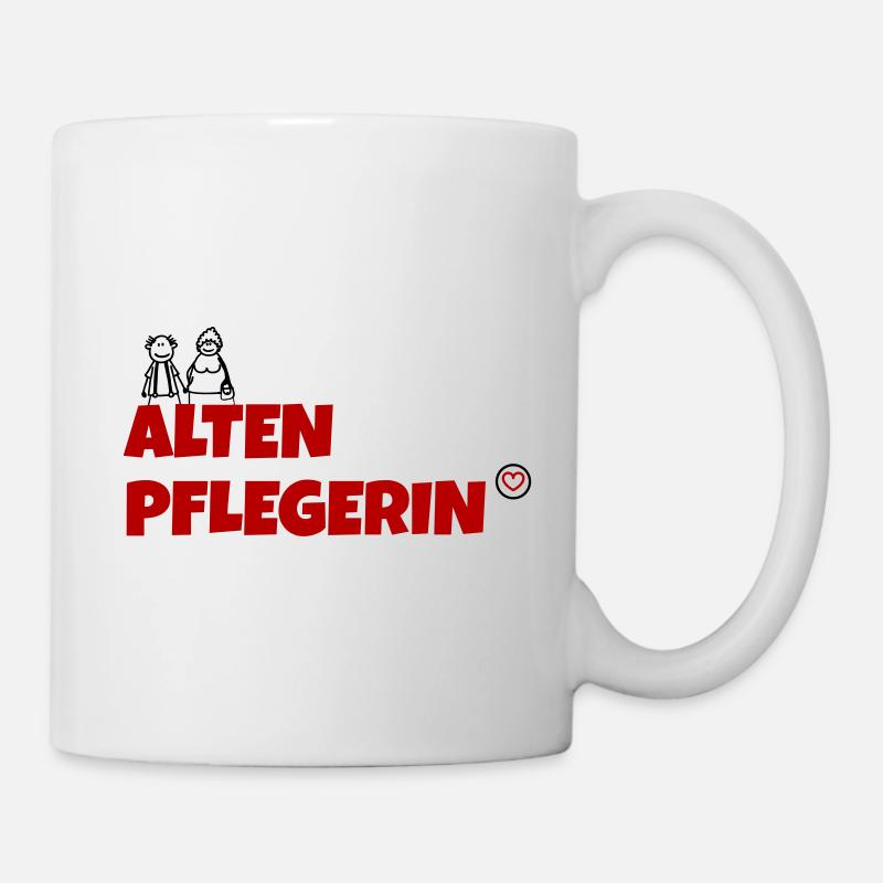 Altenpflegerin - Tasse - Weiß