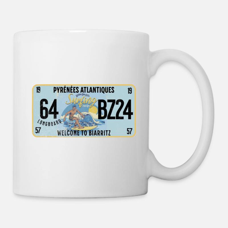 Welcome to Biarritz - Mug - white