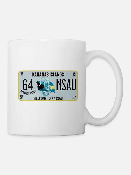 Willkommen auf den Nassau Bahamas - Tasse - Weiß