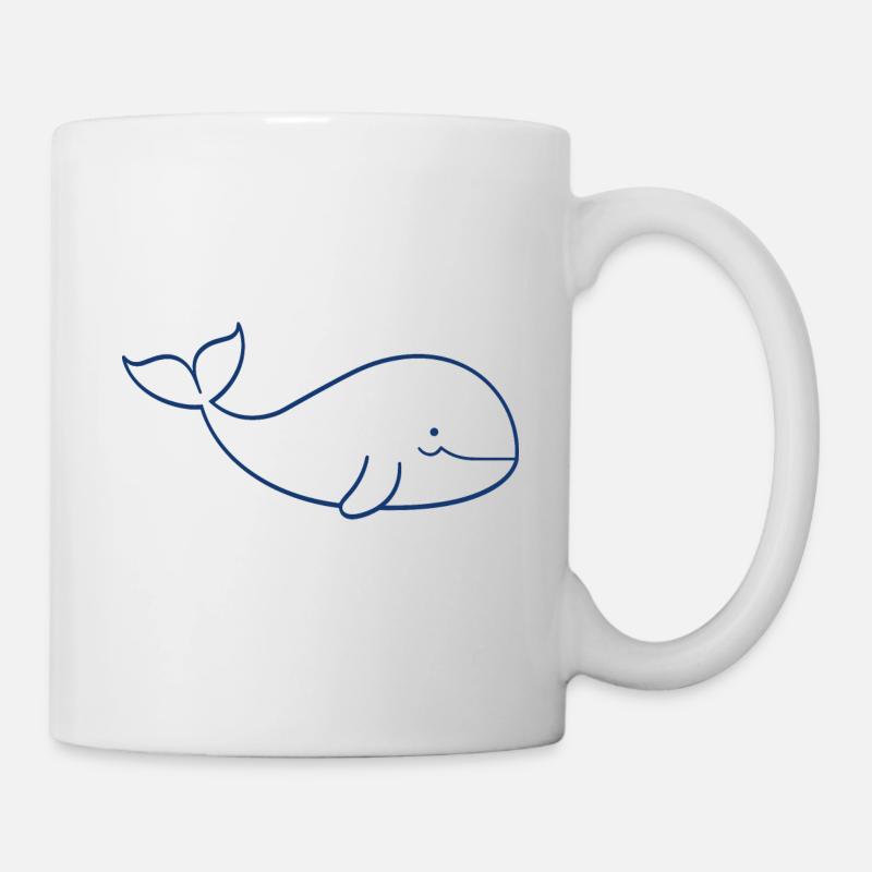 Baby-Wal - Tasse - Weiß