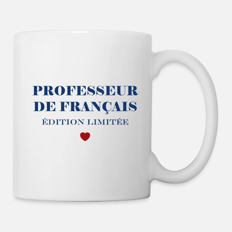 Professeur de français - Mug blanc - blanc