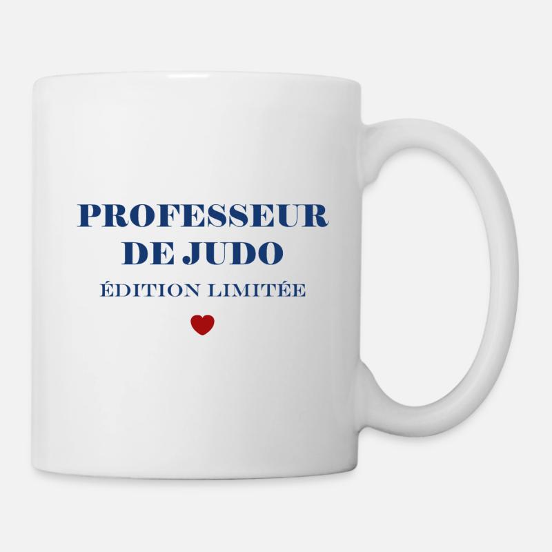 Professeur de judo - Mug blanc - blanc