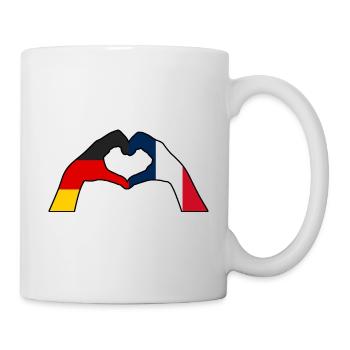 French French Germany France - Mug - white - Right