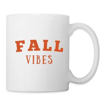 Fall Vibes | Fall Season | Autumn themed | Pumpkin - Mug - white - Right