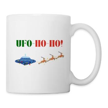 UFO-HO-HO! - Mug - white - Right