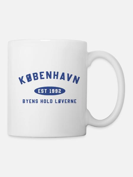 Kopenhagen für immer - Tasse - Weiß