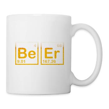 Beer - Tasse - Weiß - Rechts