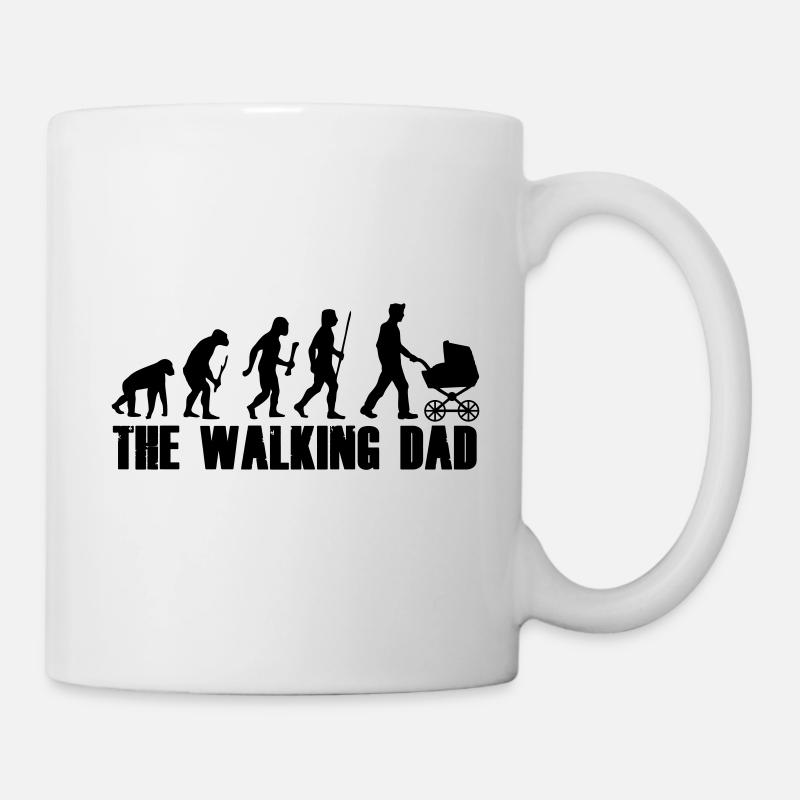 The Walking Dad - Mug - white