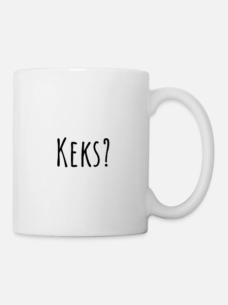 Keks? - Tasse - Weiß