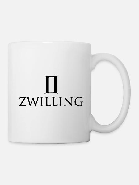 Zwilling - Tasse - Weiß