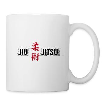 jiujitsu kanji martial arts - Mug - white - Right