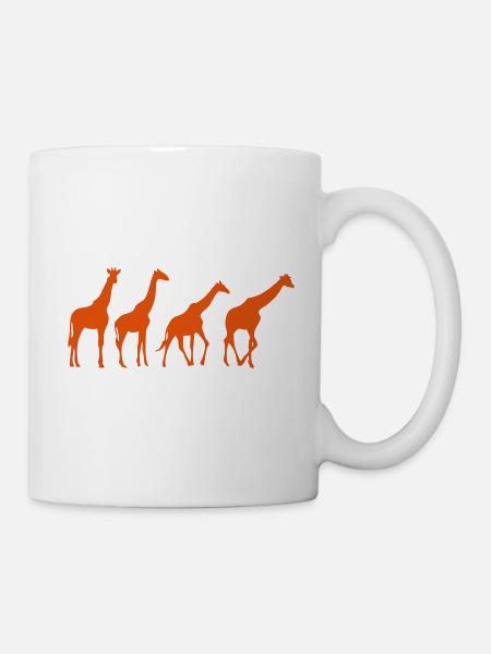 giraffe giraffe animation 2 - Tasse - Weiß