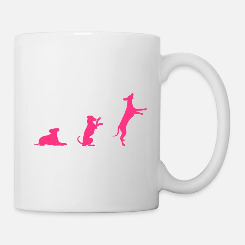 Evolution Of The German Pinscher Dog - Mug - white