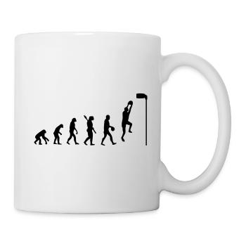 evolution korfball - Mug - white - Right