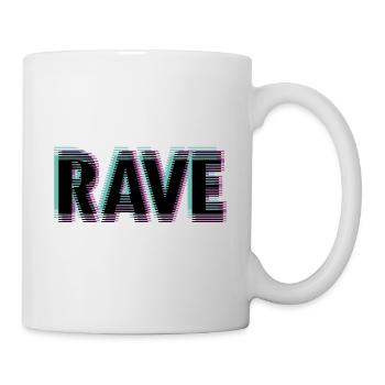 Rave - Tasse - Weiß - Rechts