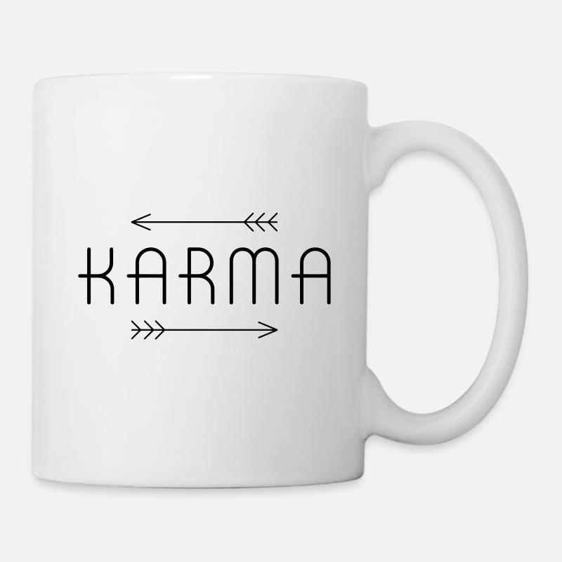 karma - Mug blanc - blanc