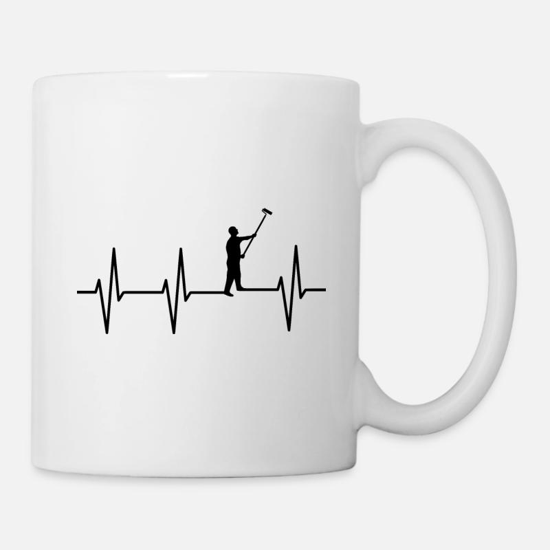 Maler - Tasse - Weiß