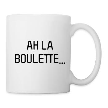 Ah la boulette - Le Dîner de cons - Réplique Culte - Mug blanc - blanc - Droite