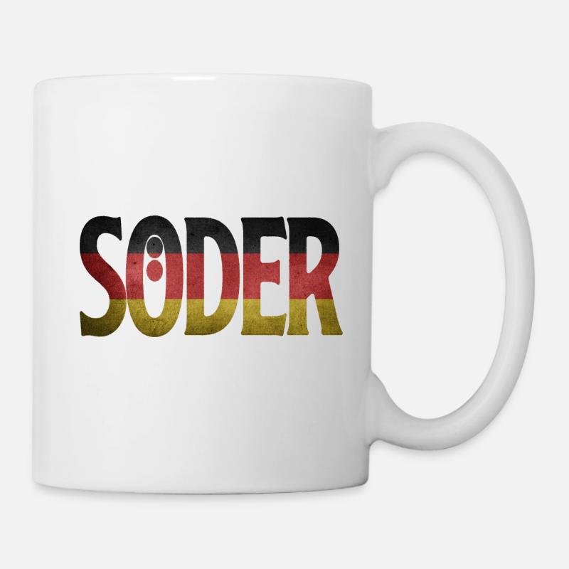 Söder CSU AFD CDU Kanzler 2021 Partei Bundestag - Tasse - Weiß