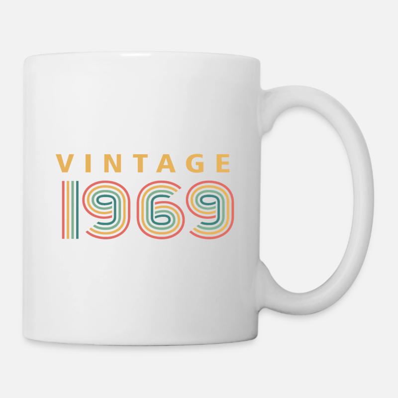 vintage 1969 - Mug - white