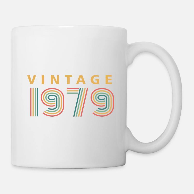 millésime 1979 - Mug blanc - blanc