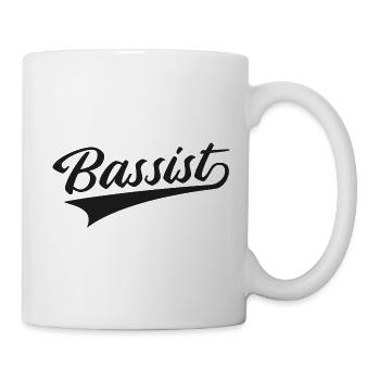 Bassist Bass Basser Musiker - Tasse - Weiß - Rechts