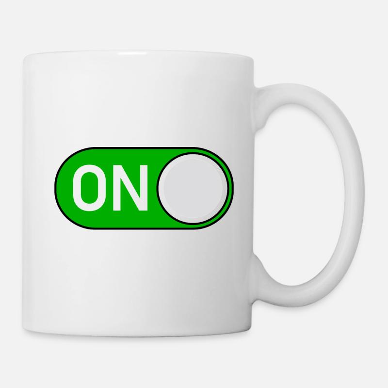Switch On - Mug - white