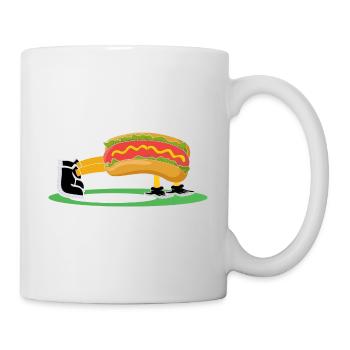 Hot Dog Bodybuilding Fitness Gym Cadeau - Mug blanc - blanc - Droite