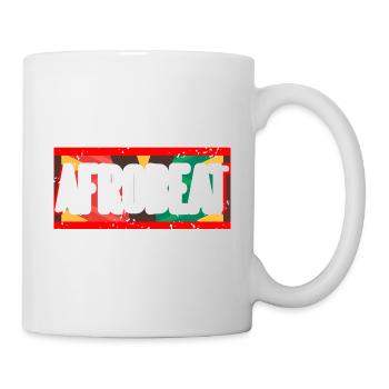 Retro Vintage Afrobeat Lover Cool T-Shirt Present - Tasse - Weiß - Rechts