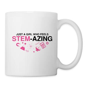 Steminist Science Design for Women Science - Mug - white - Right
