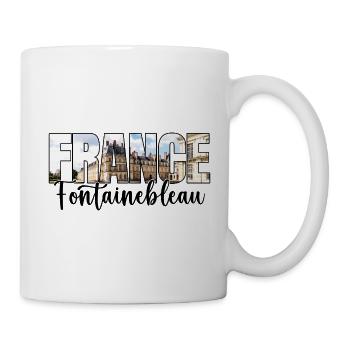 Souvenir Voyage Fontainebleau France - Mug - white - Right