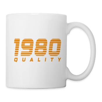 1980 quality | Color changeable - Mug - white - Right
