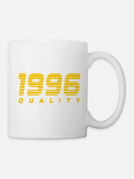 1996 quality | Farbe änderbar - Tasse - Weiß