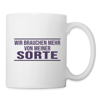 chefsache meme coole sprüche real life statement - Tasse - Weiß - Rechts