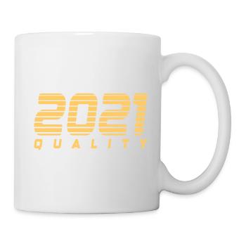2021 quality | Farbe änderbar - Tasse - Weiß - Rechts
