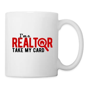 Immobilien-Händler Für Immobilien-Makler - Tasse - Weiß - Rechts