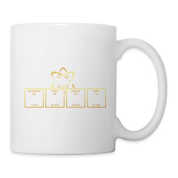 Ge-Ni-U-S Chemical Lover, Self-Proclaimed Genius - Mug - white - Right