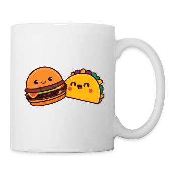 burger et Döner - Mug blanc - blanc - Droite