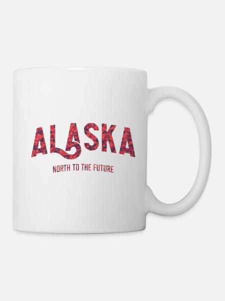 Alaska Camouflage Red Collection - United States - Mug - white
