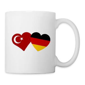 Partenaires germano-turcs - Mug blanc - blanc - Droite